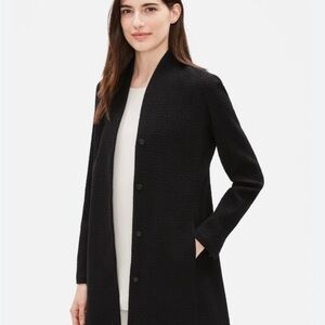 Eileen Fisher dress coat